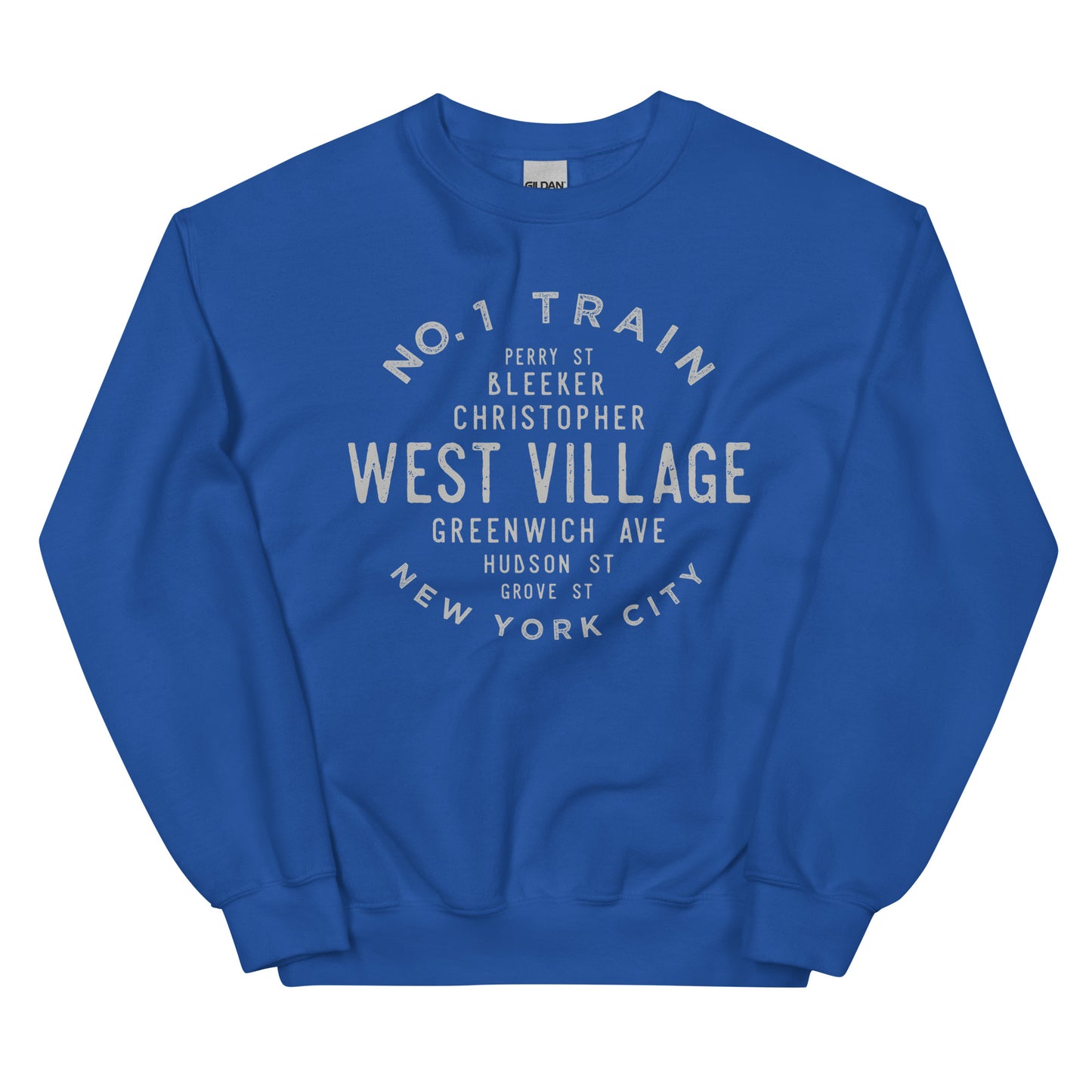 West Village Manhattan NYC Adult Unisex Sweatshirt