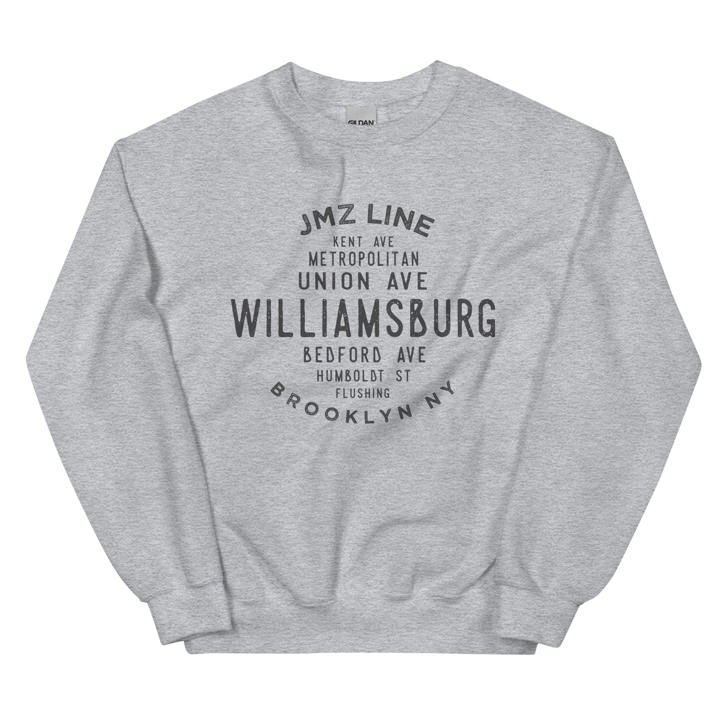 Williamsburg Brooklyn NYC Adult Sweatshirt