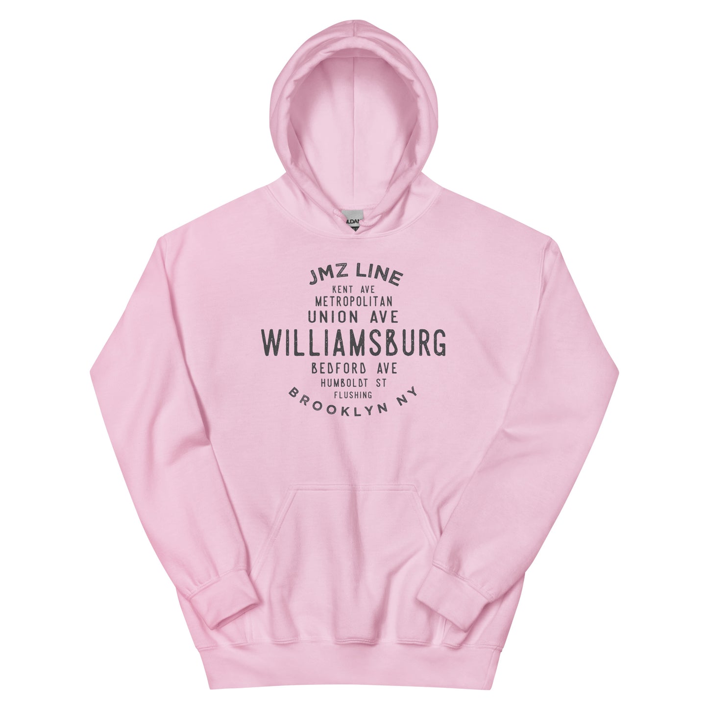 Williamsburg Brooklyn NYC Adult Hoodie