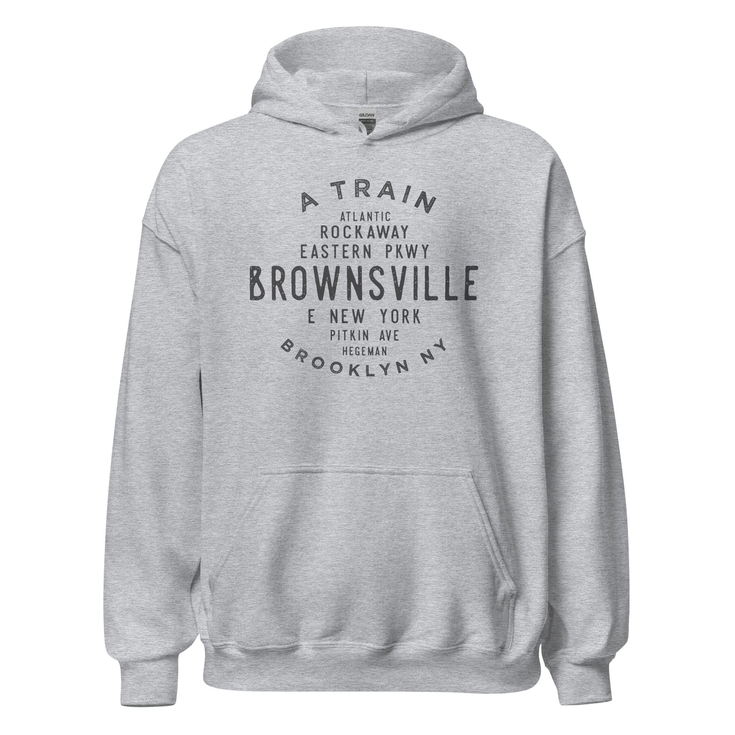 Brownsville Brooklyn NYC Adult Hoodie