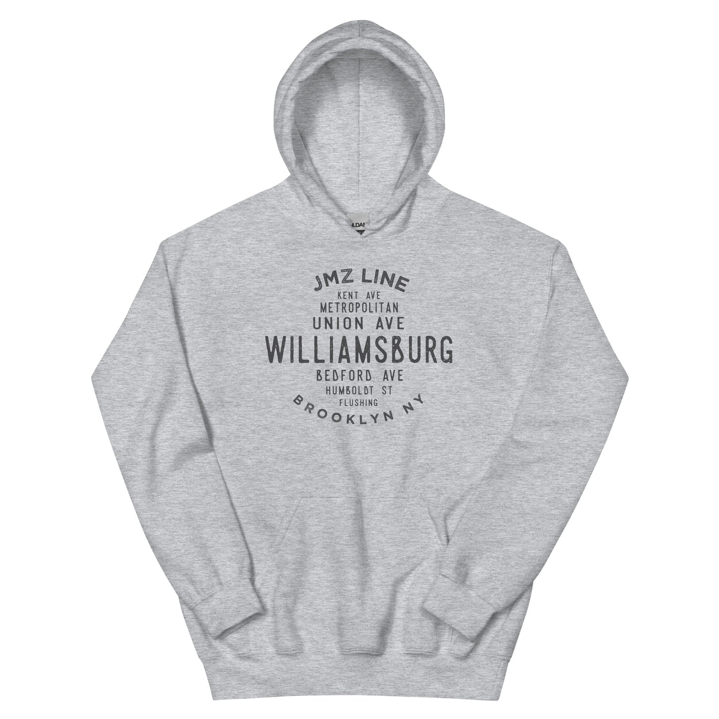 Williamsburg Brooklyn NYC Adult Hoodie