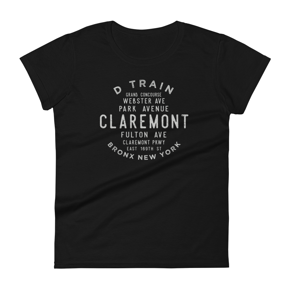 Claremont Bronx Adult Mens Grid Tee