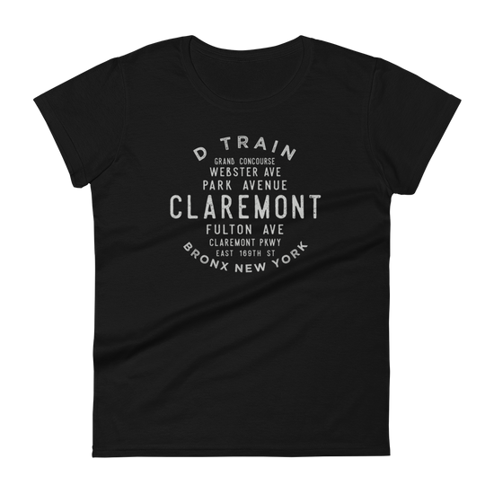 Claremont Bronx Adult Mens Grid Tee