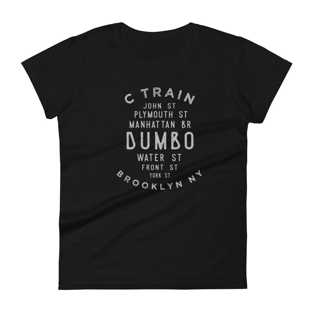 Dumbo Brooklyn NYC Women's Grid Tee