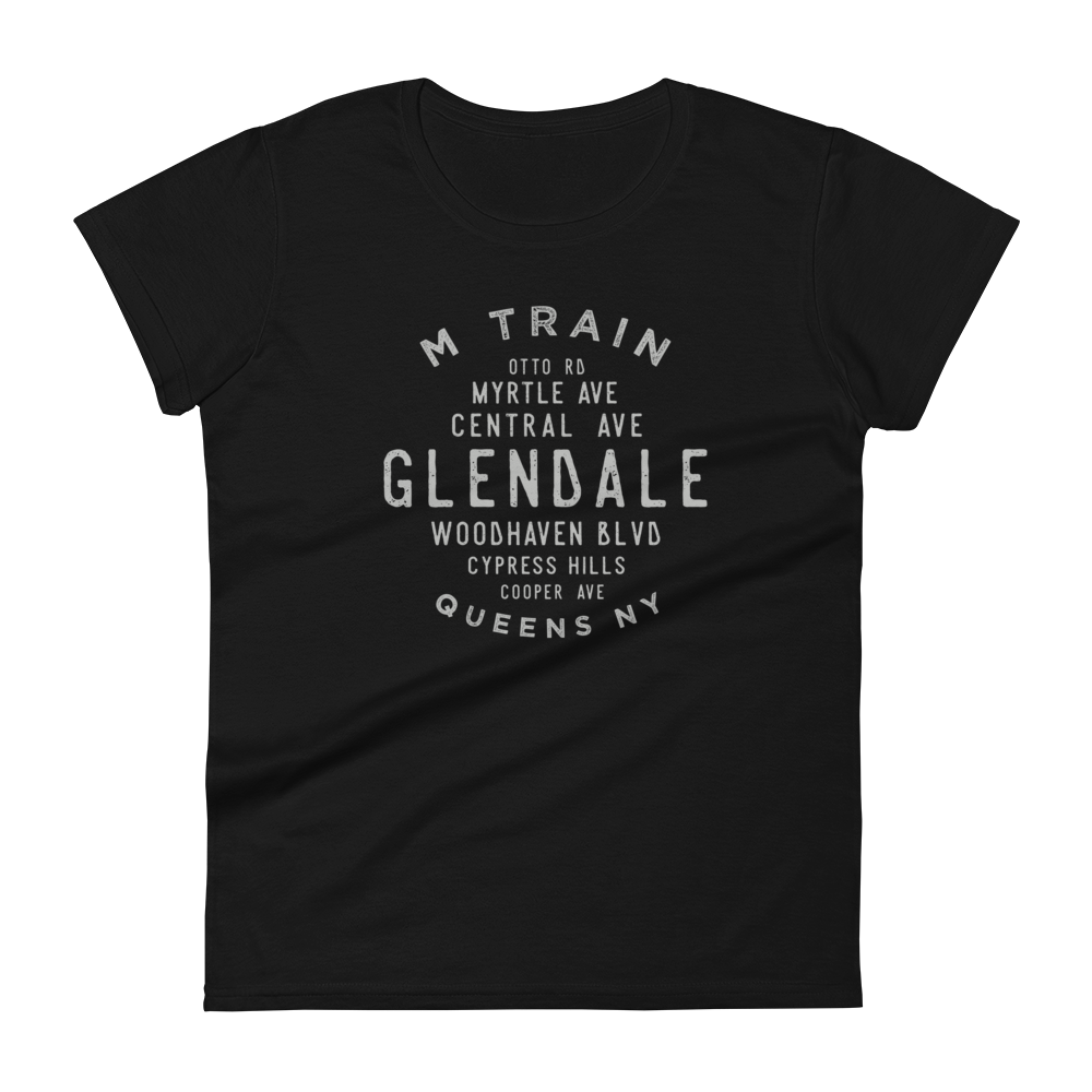 Glendale Queens NYC Women's Grid Tee