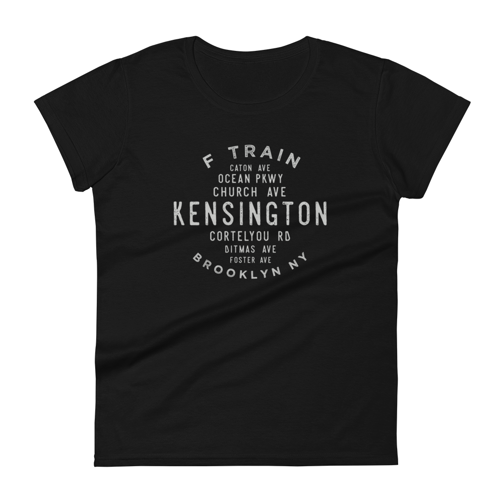 Kensington Brooklyn NYC Women's Grid Tee