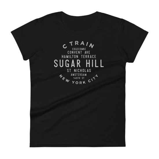 Sugar Hill Manhattan NYC Women's Grid Tee