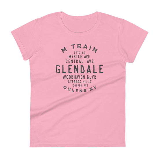 Load image into Gallery viewer, Glendale Queens NYC Women&amp;#39;s Grid Tee
