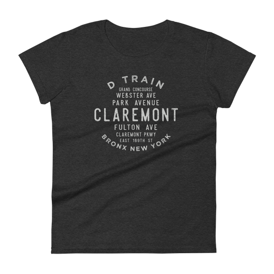 Claremont Bronx Adult Mens Grid Tee