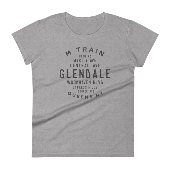 Load image into Gallery viewer, Glendale Queens NYC Women&amp;#39;s Grid Tee
