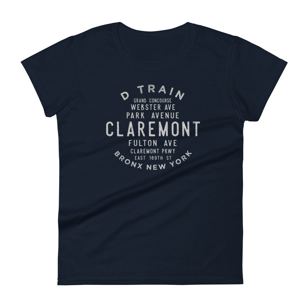 Claremont Bronx Adult Mens Grid Tee