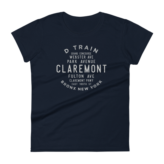 Claremont Bronx Adult Mens Grid Tee