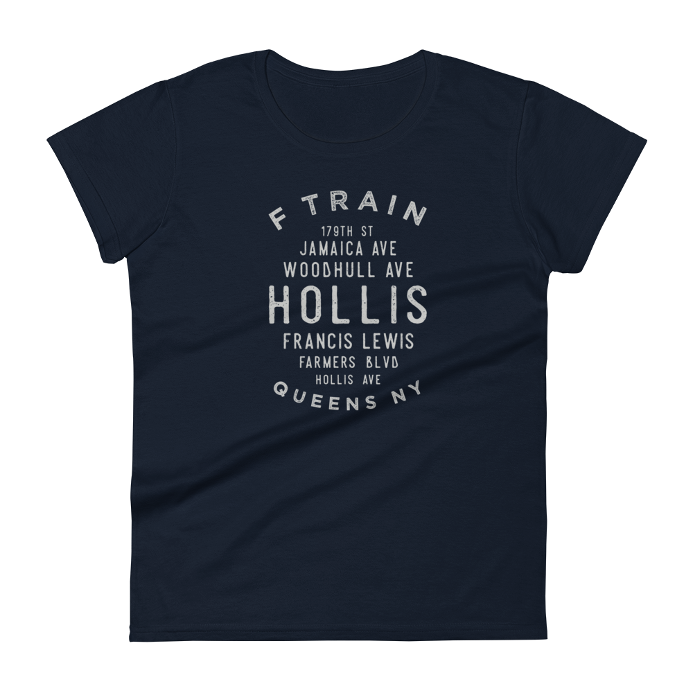 Hollis Queens NYC Women's Grid Tee