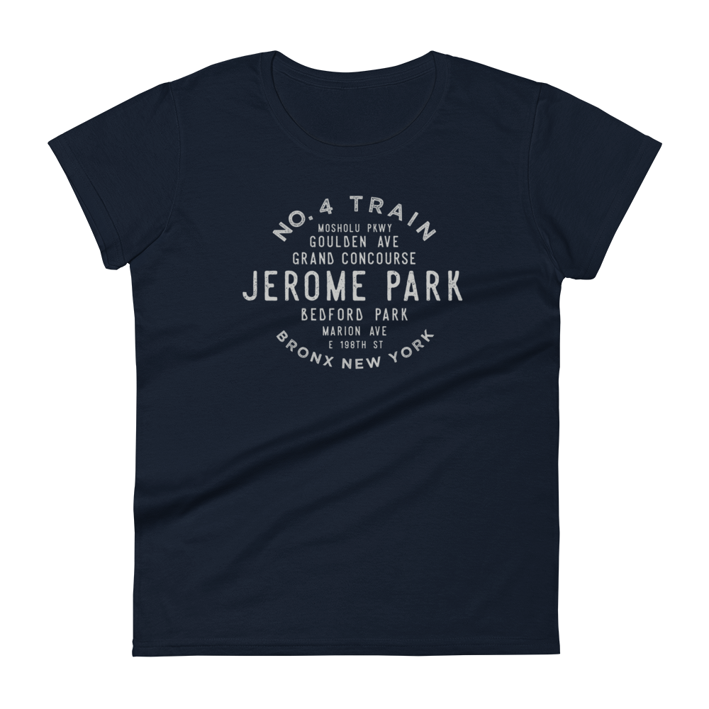 Jerome Park NYC Women's Grid Tee