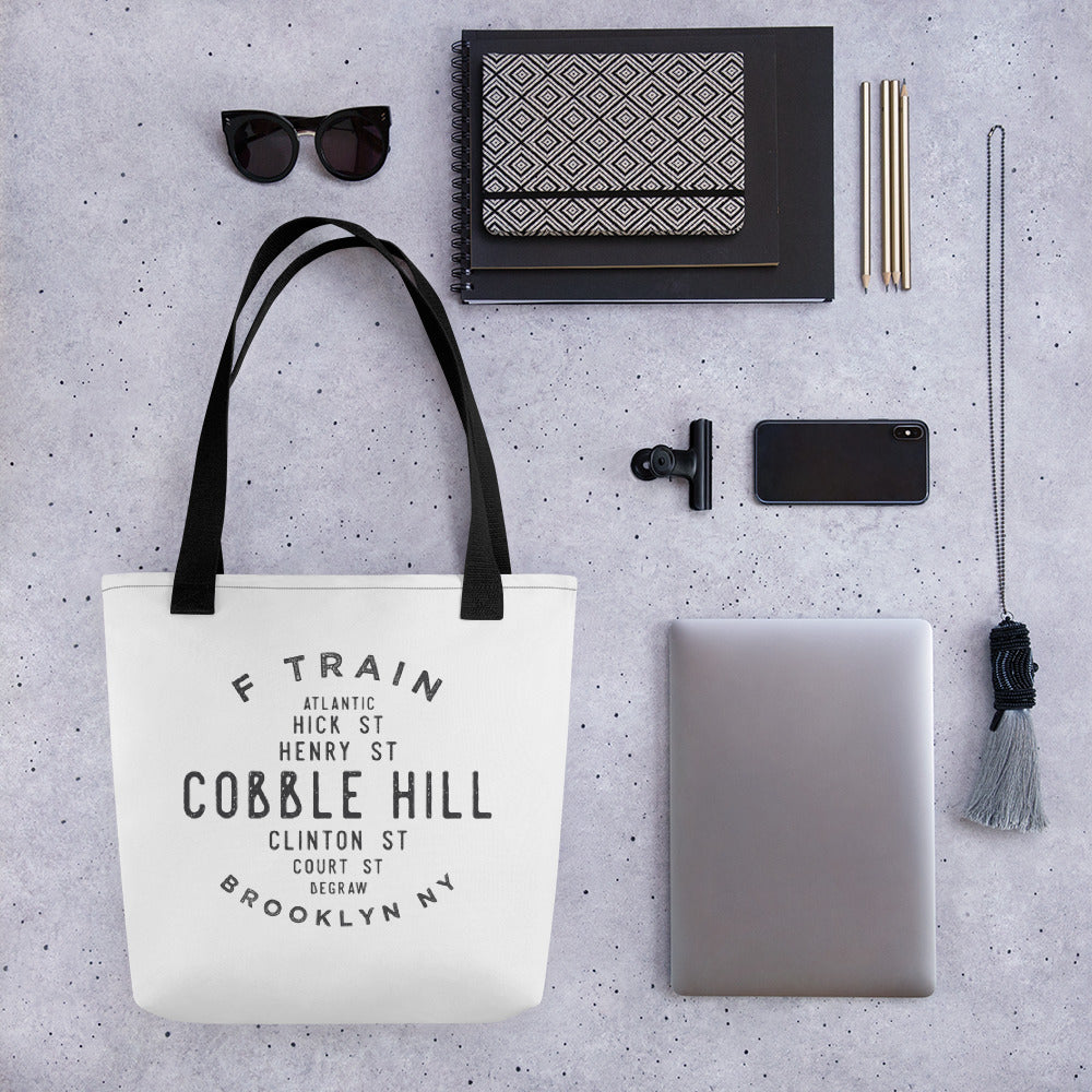 Cobble Hill Brooklyn NYC Tote Bag