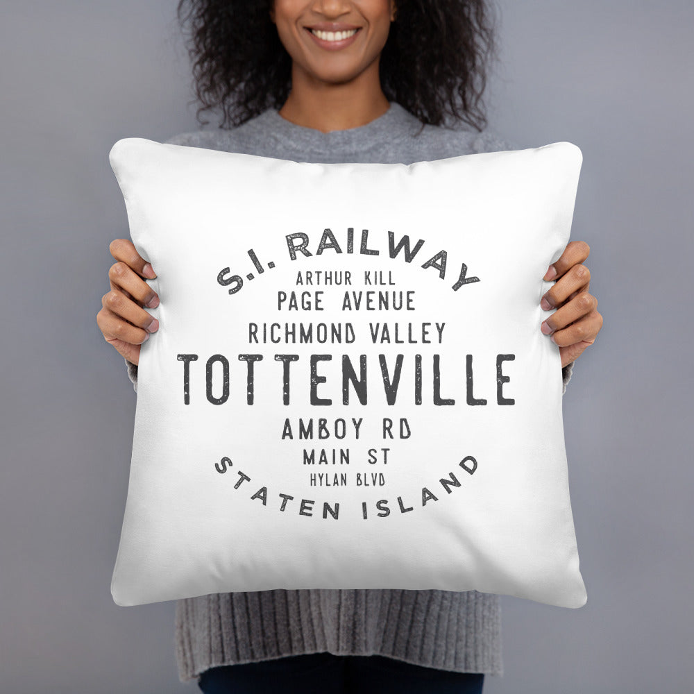 Tottenville Staten Island NYC Pillow