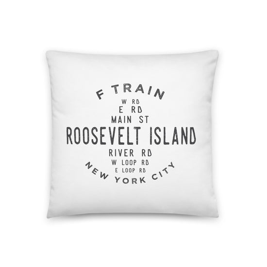 Roosevelt Island Manhattan NYC Pillow