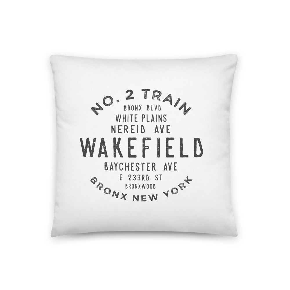 Wakefield Bronx NYC Pillow