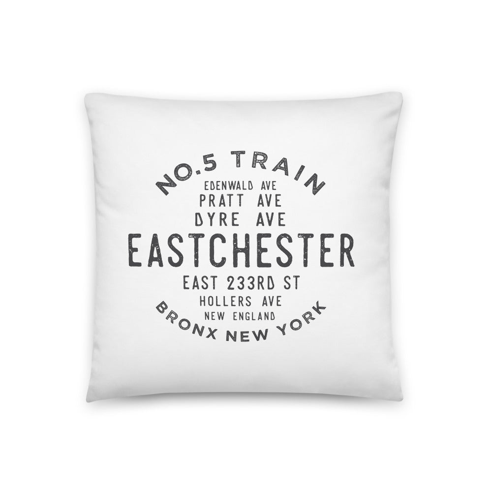 Eastchester Bronx NYC Pillow