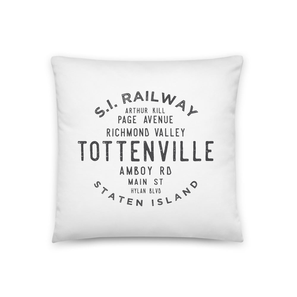Tottenville Staten Island NYC Pillow