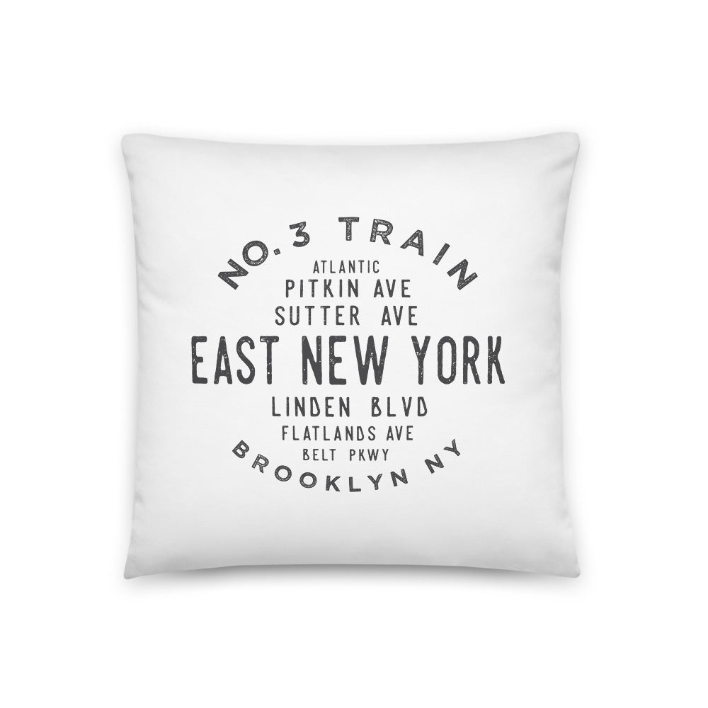 East New York Brooklyn NYC Basic Pillow