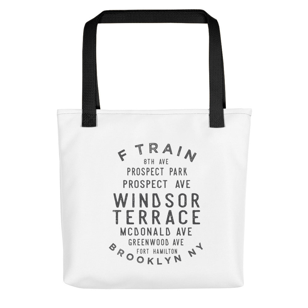 Windsor Terrace Brooklyn NYC Tote Bag