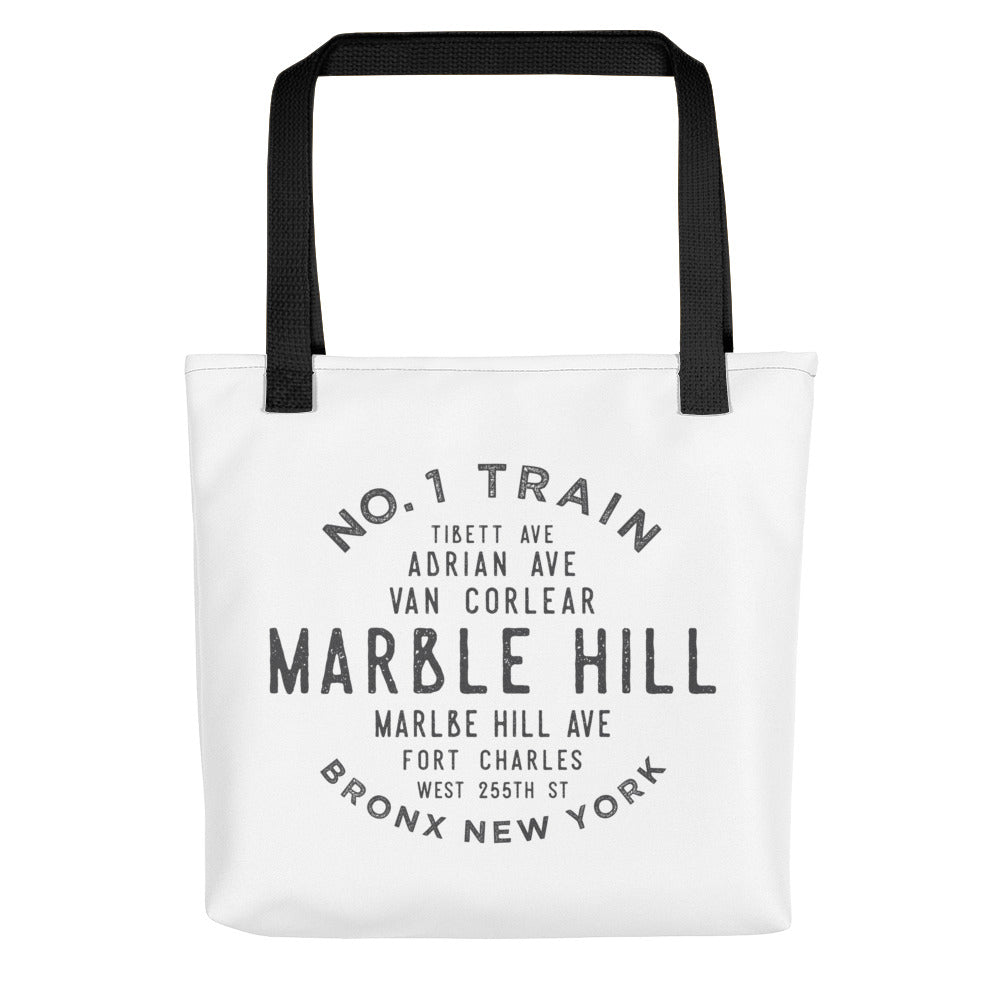 Marble Hill Bronx NYC Tote Bag