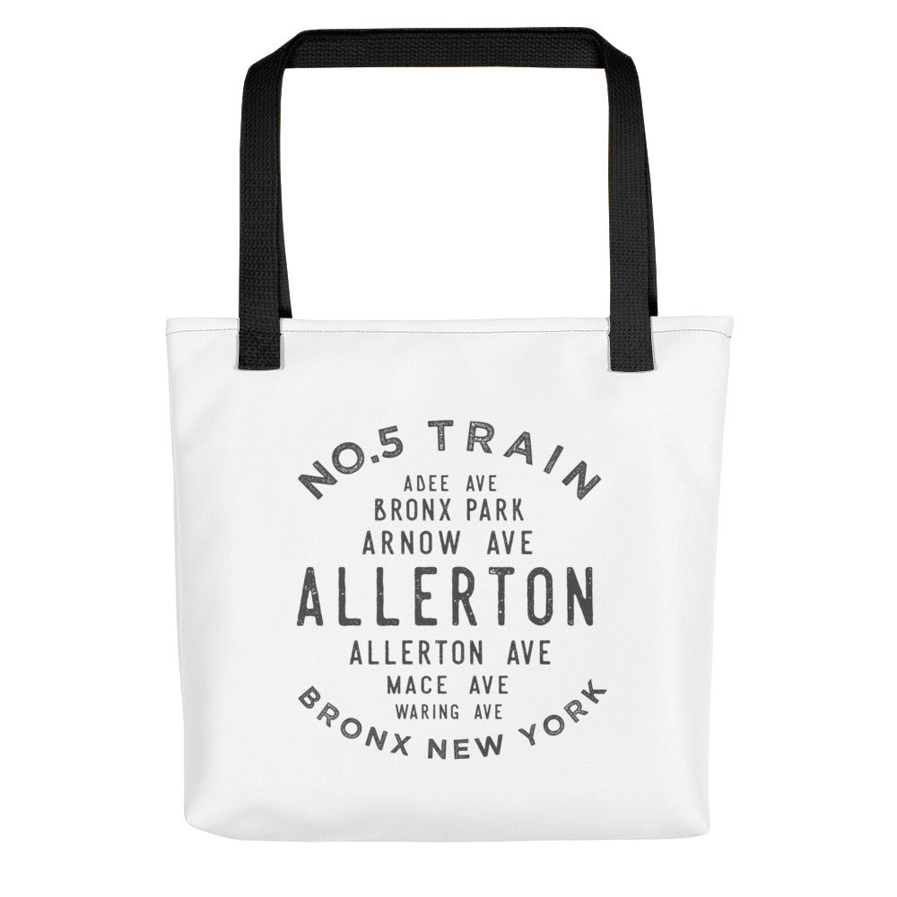 Allerton Bronx NYC Tote Bag