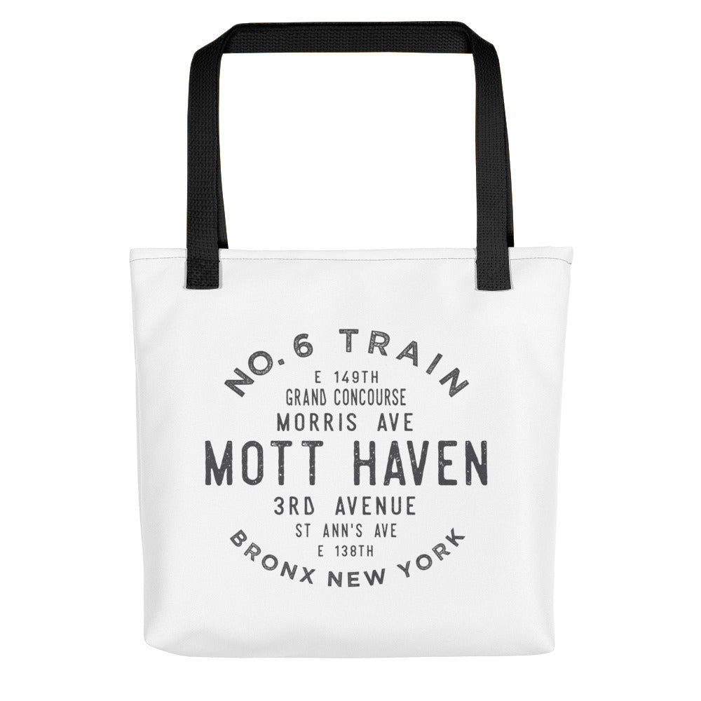 Mott Haven Bronx NYC Tote Bag
