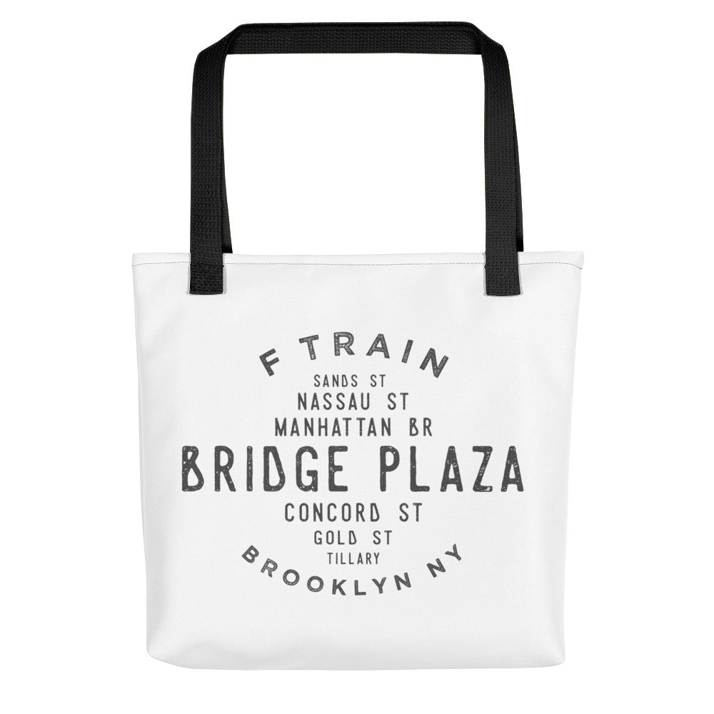 Bridge Plaza Brooklyn NYC Tote Bag