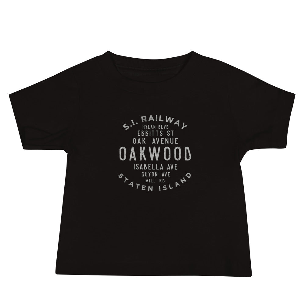 Oakwood Staten Island NYC Baby Jersey Tee