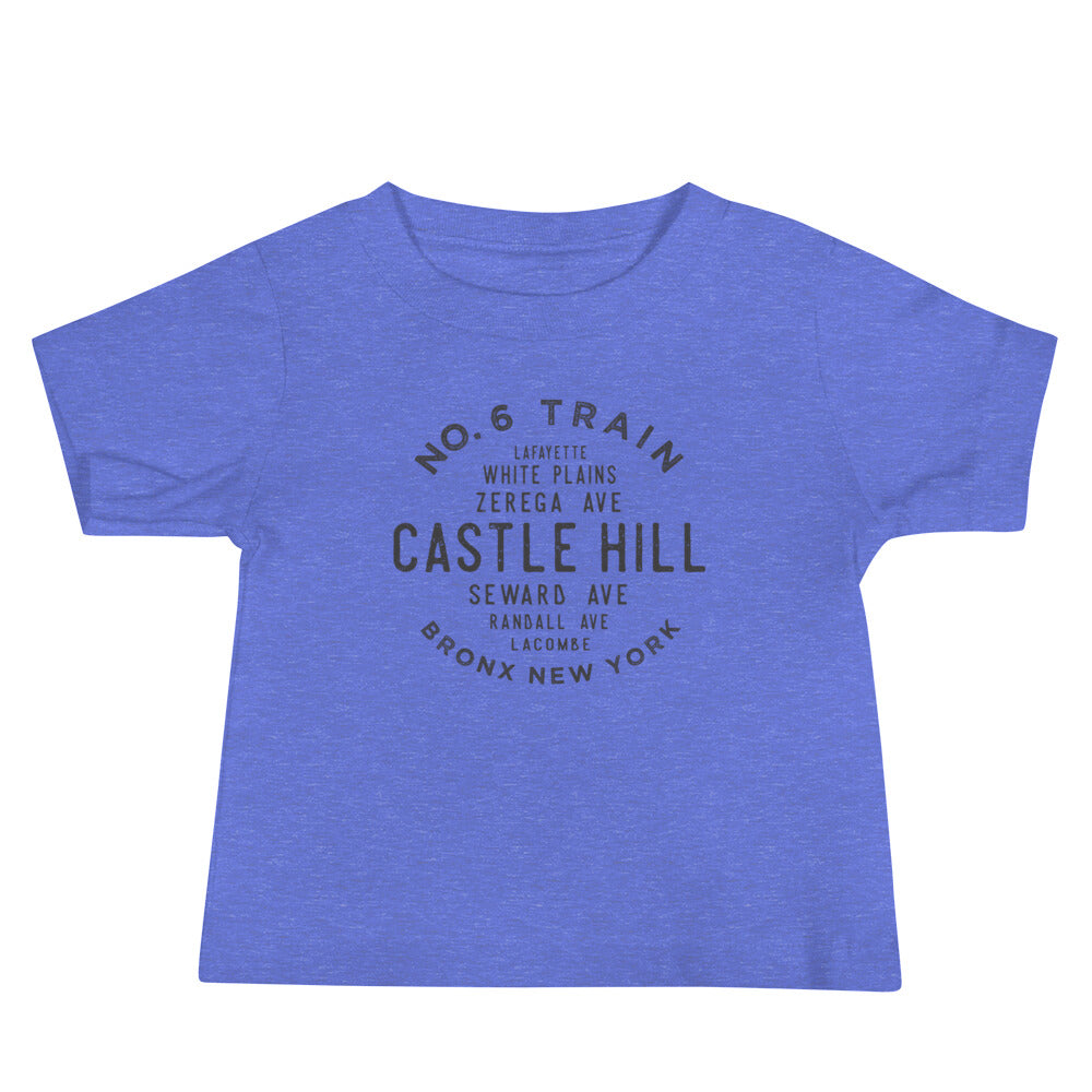 Castle Hill Bronx NYC Baby Jersey Tee