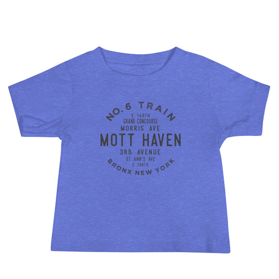 Mott Haven Bronx NYC Baby Jersey Tee