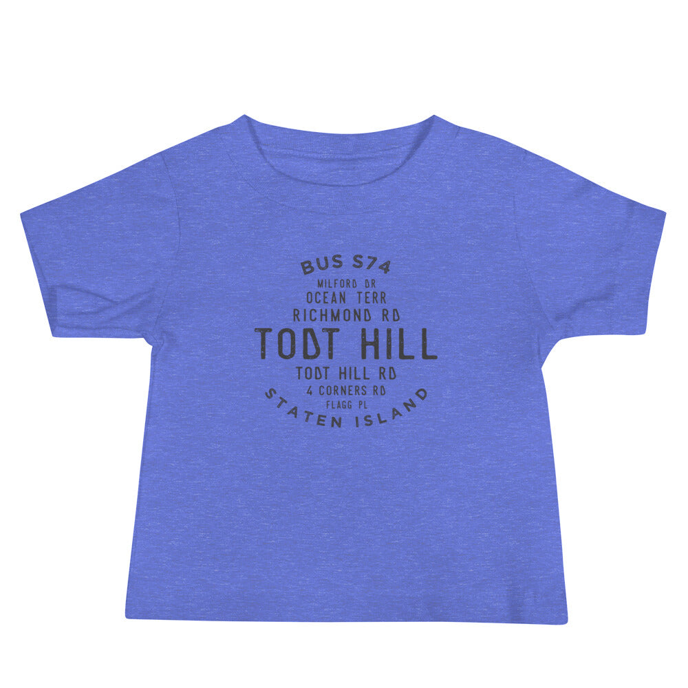 Todt Hill Staten Island NYC Baby Jersey Tee