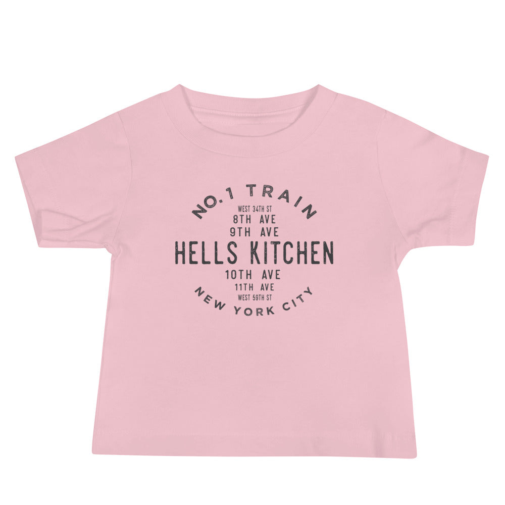 Hells Kitchen Manhattan NYC Baby Jersey Tee