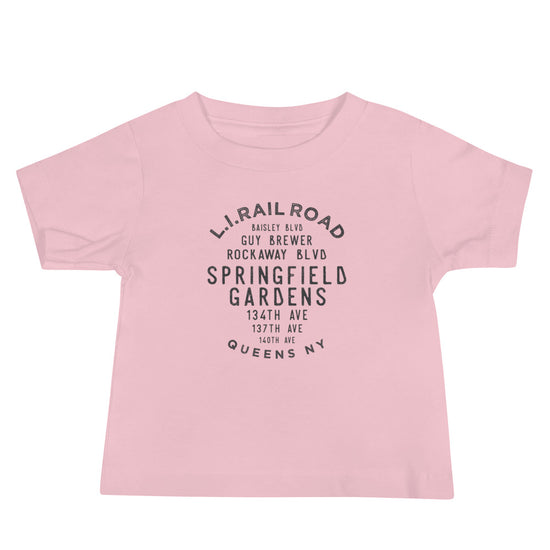 Springfield Gardens Queens NYC Baby Jersey Tee