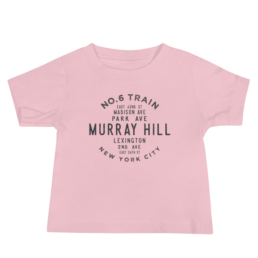 Murray Hill Manhattan NYC Baby Jersey Tee