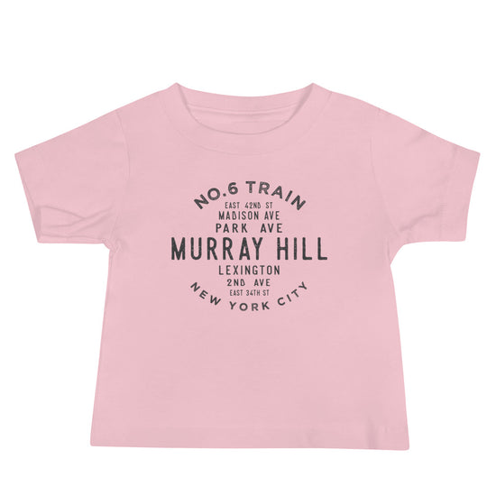 Murray Hill Manhattan NYC Baby Jersey Tee