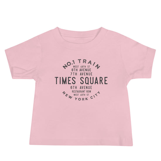 Times Square Manhattan NYC Baby Jersey Tee