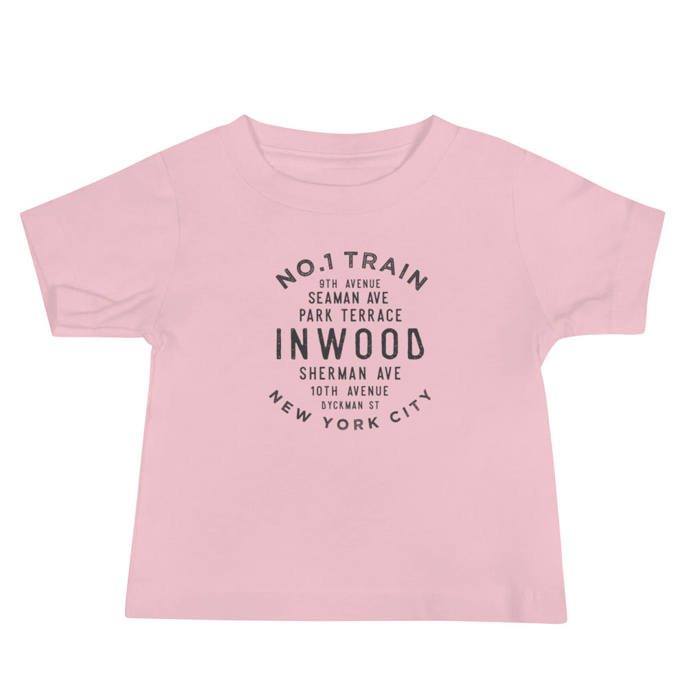 Inwood Manhattan NYC Baby Jersey Tee