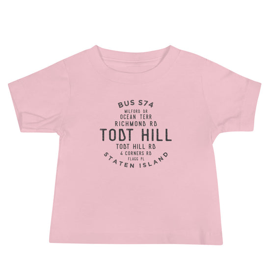Todt Hill Staten Island NYC Baby Jersey Tee