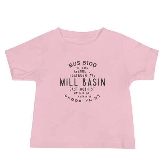 Mill Basin Brooklyn NYC Baby Jersey Tee