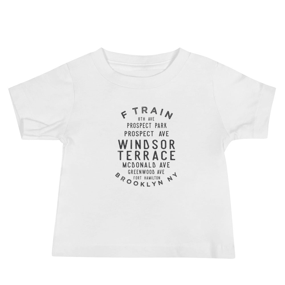Windsor Terrace Brooklyn NYC Baby Jersey Tee