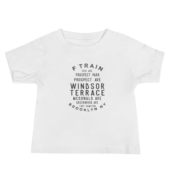 Windsor Terrace Brooklyn NYC Baby Jersey Tee