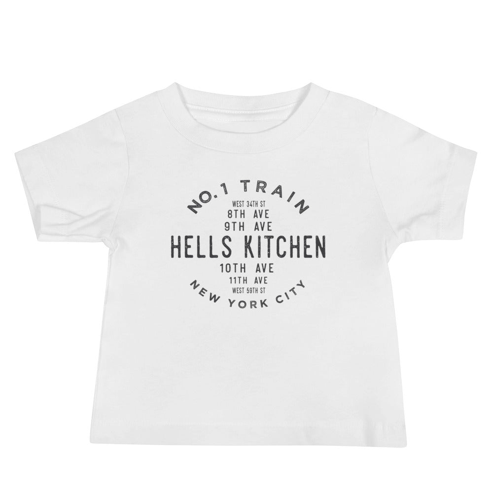 Hells Kitchen Manhattan NYC Baby Jersey Tee