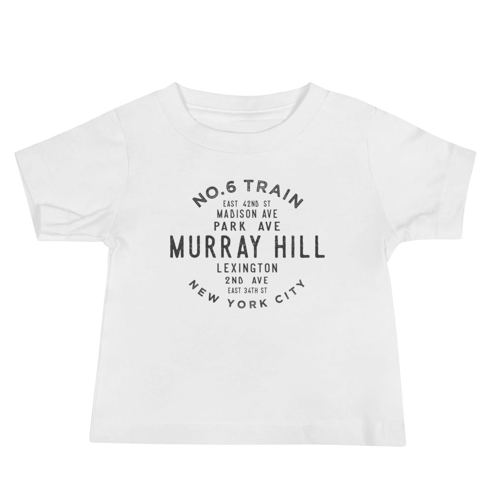 Murray Hill Manhattan NYC Baby Jersey Tee