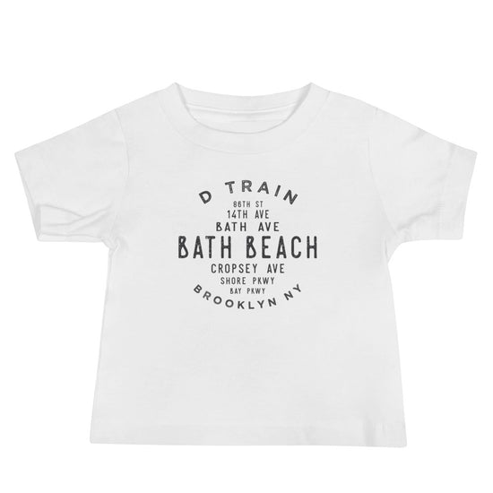 Bath Beach Brooklyn NYC Baby Jersey Tee