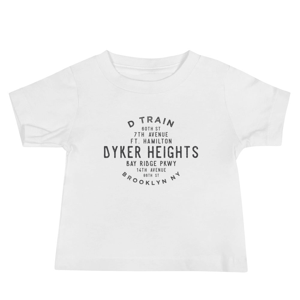 Dyker Heights Brooklyn NYC Baby Jersey Tee
