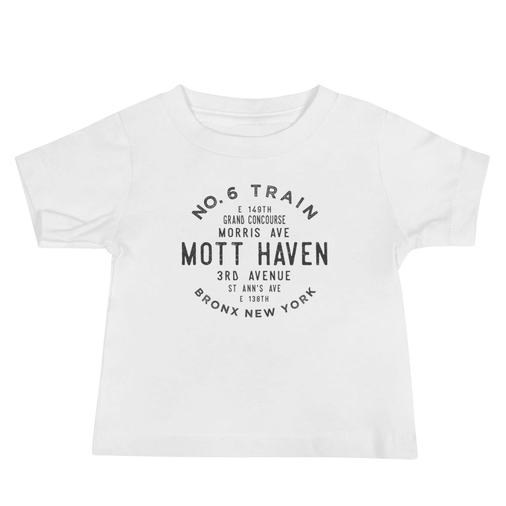 Mott Haven Bronx NYC Baby Jersey Tee