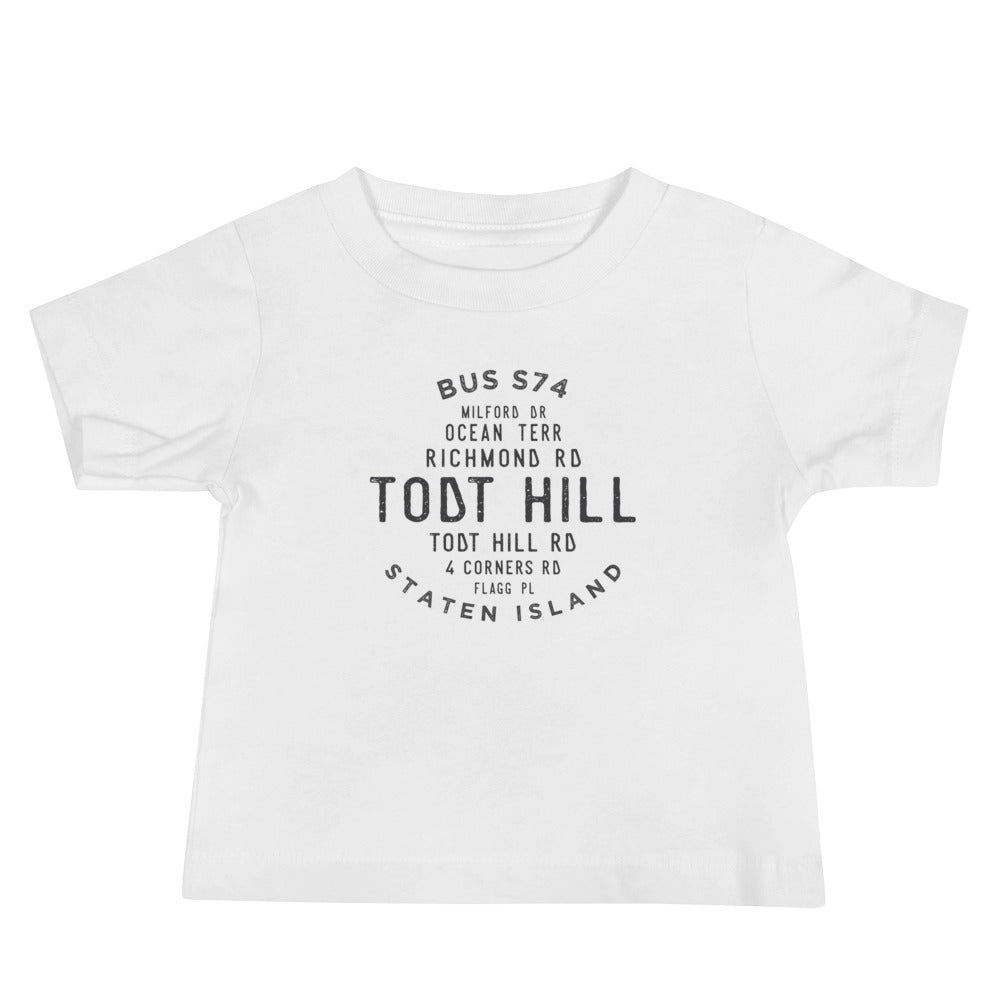 Todt Hill Staten Island NYC Baby Jersey Tee